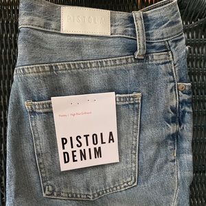 NWT Pistola Jeans (Presley) high rise girlfriend